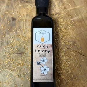Olej Lniany z lnu złotego