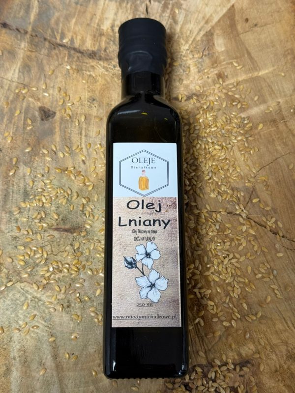 Olej Lniany z lnu złotego